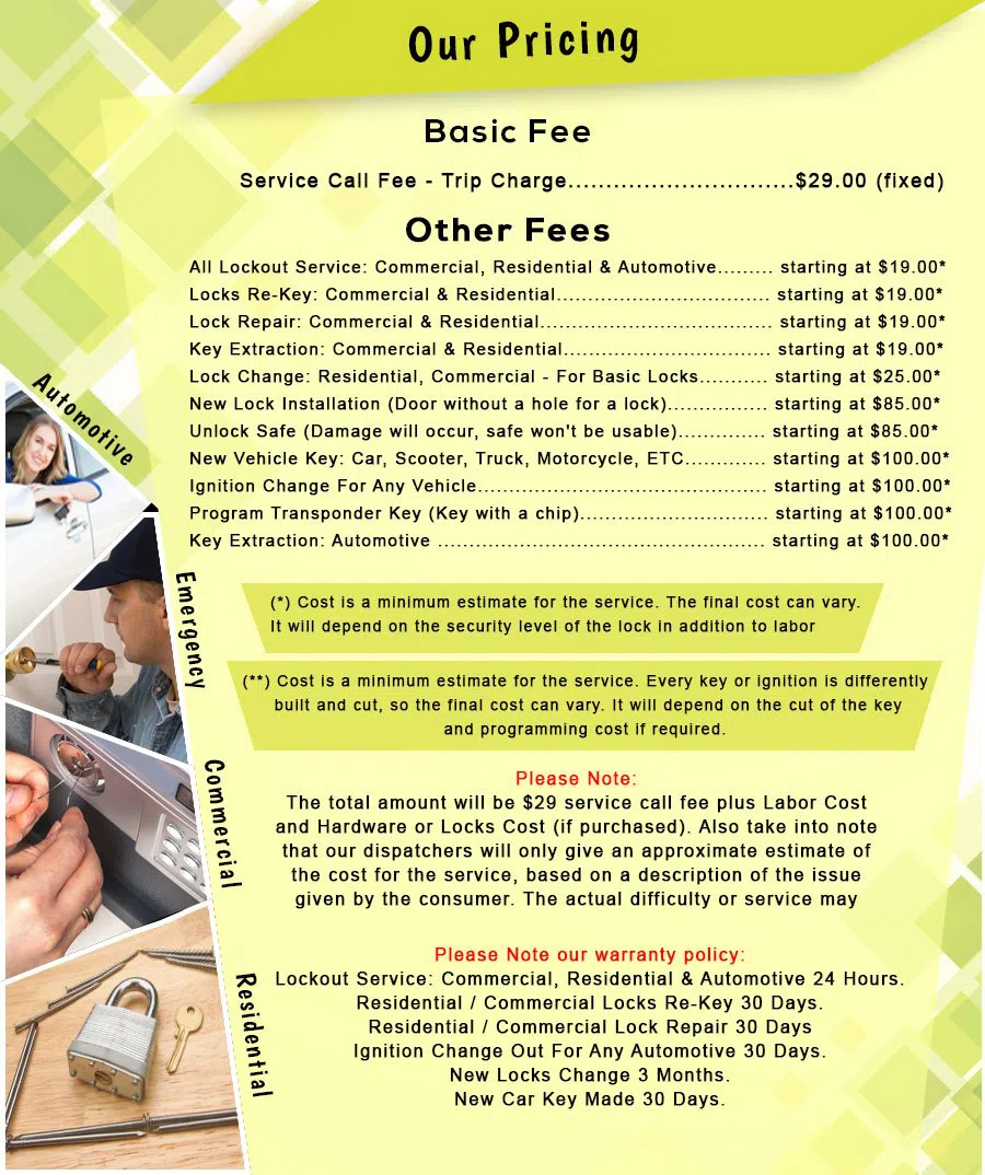 Safe Key Locksmith Service Lehigh Acres, FL 239-260-0739